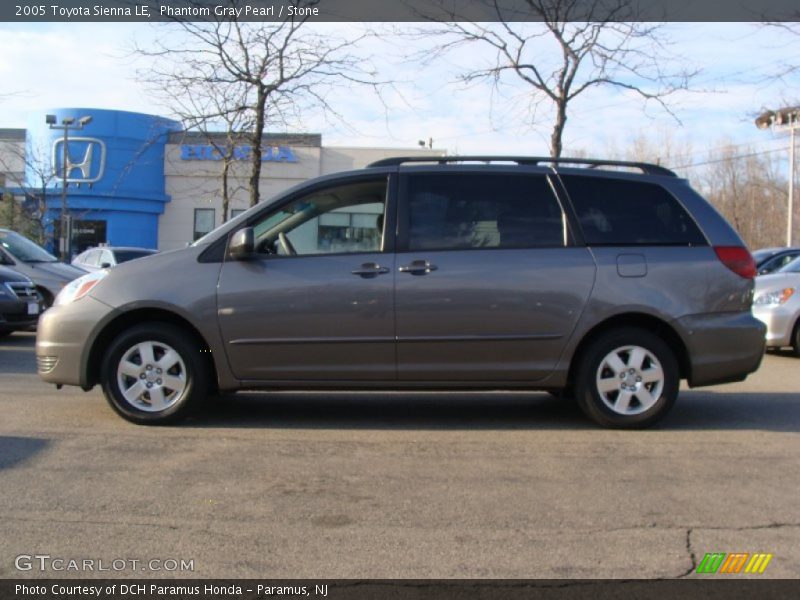 Phantom Gray Pearl / Stone 2005 Toyota Sienna LE
