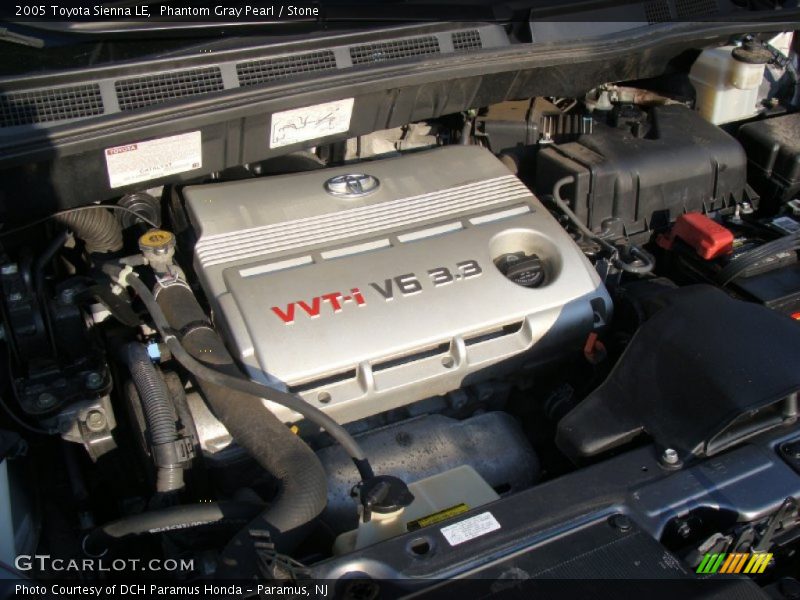 Phantom Gray Pearl / Stone 2005 Toyota Sienna LE
