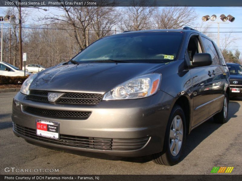 Phantom Gray Pearl / Stone 2005 Toyota Sienna LE