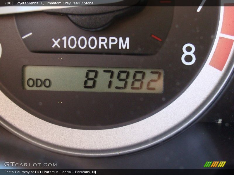 Phantom Gray Pearl / Stone 2005 Toyota Sienna LE