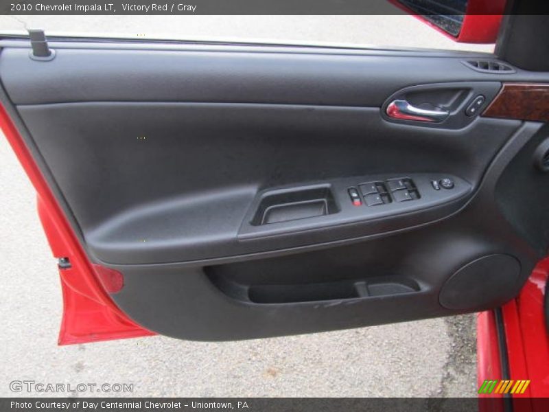 Victory Red / Gray 2010 Chevrolet Impala LT