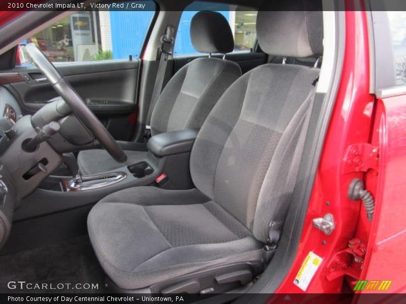 Victory Red / Gray 2010 Chevrolet Impala LT