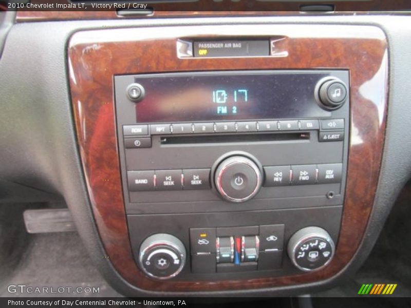 Victory Red / Gray 2010 Chevrolet Impala LT