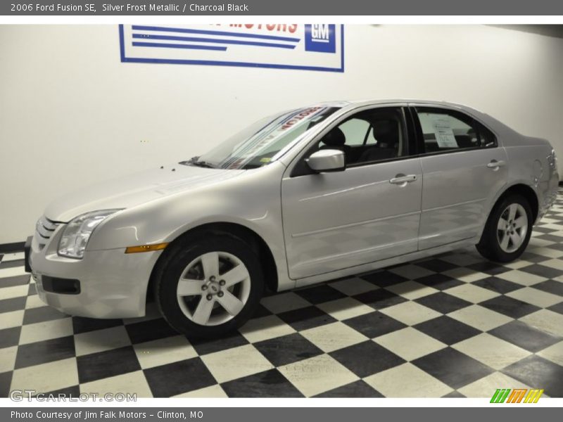 Silver Frost Metallic / Charcoal Black 2006 Ford Fusion SE