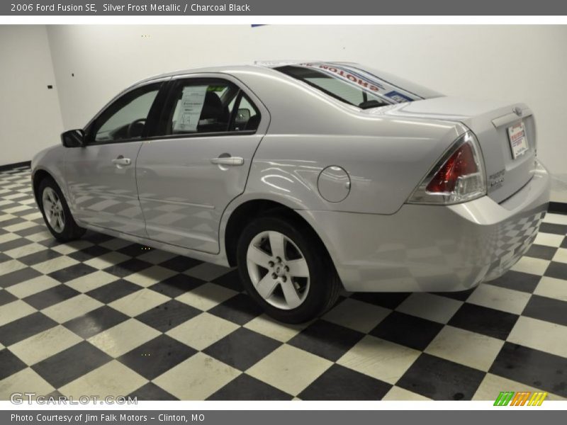 Silver Frost Metallic / Charcoal Black 2006 Ford Fusion SE