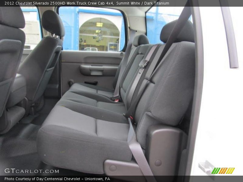 Summit White / Dark Titanium 2012 Chevrolet Silverado 2500HD Work Truck Crew Cab 4x4