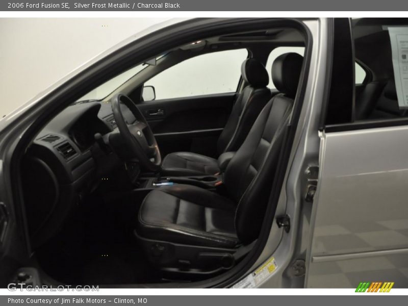 Silver Frost Metallic / Charcoal Black 2006 Ford Fusion SE