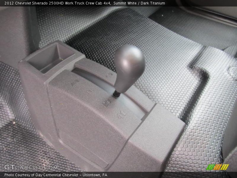 Summit White / Dark Titanium 2012 Chevrolet Silverado 2500HD Work Truck Crew Cab 4x4
