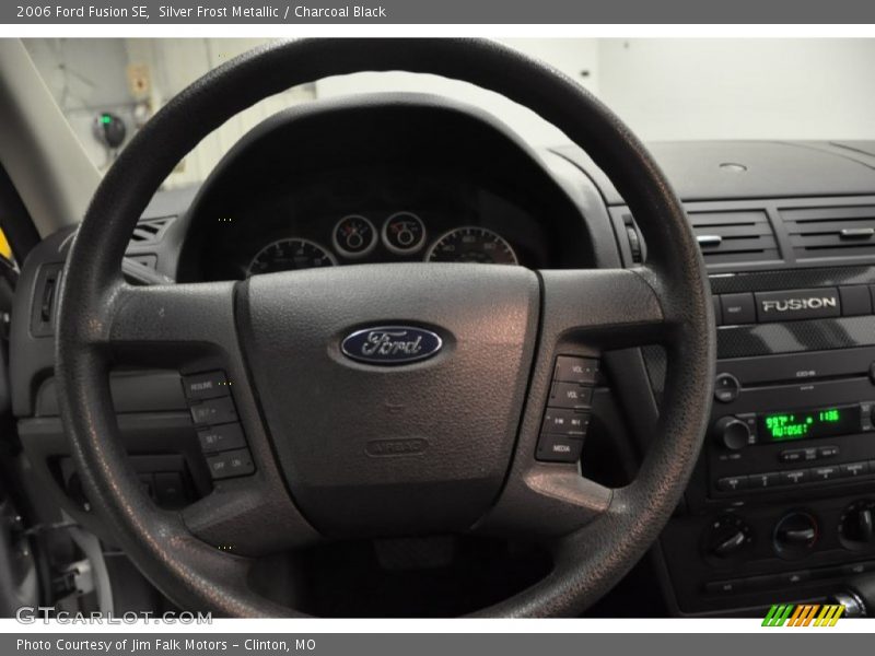 Silver Frost Metallic / Charcoal Black 2006 Ford Fusion SE