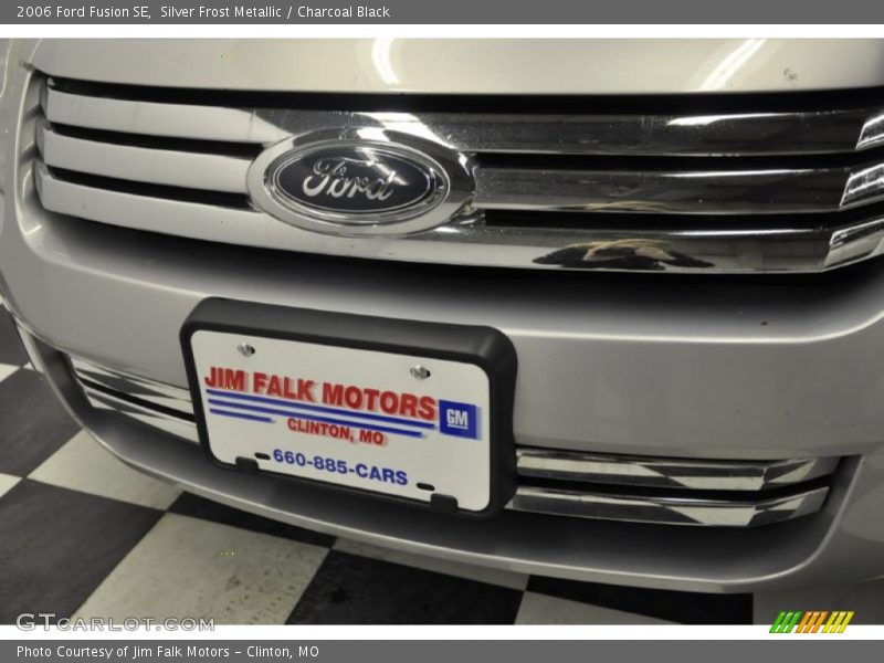 Silver Frost Metallic / Charcoal Black 2006 Ford Fusion SE