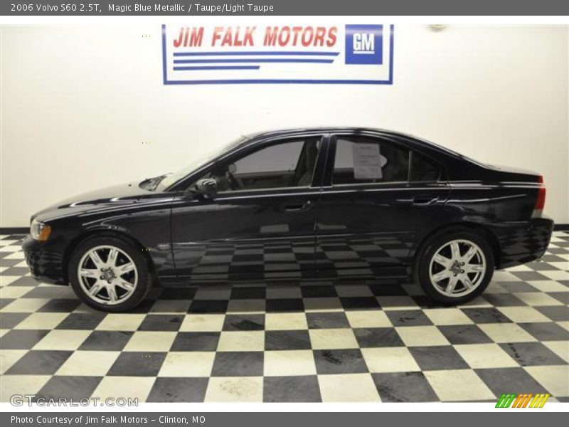 Magic Blue Metallic / Taupe/Light Taupe 2006 Volvo S60 2.5T