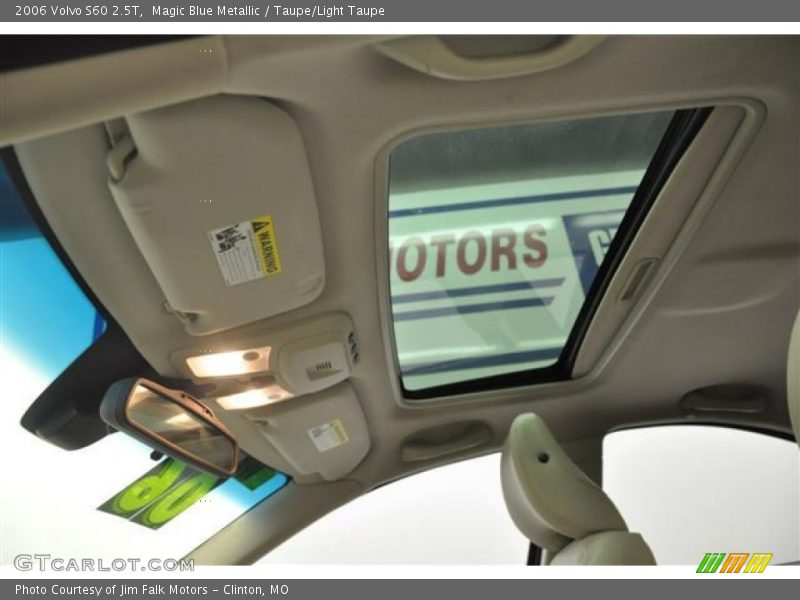 Magic Blue Metallic / Taupe/Light Taupe 2006 Volvo S60 2.5T