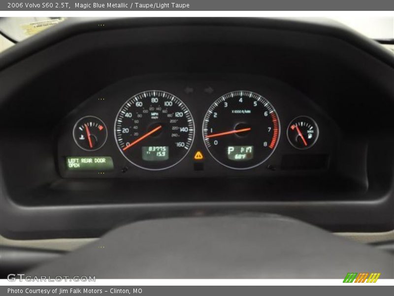 Magic Blue Metallic / Taupe/Light Taupe 2006 Volvo S60 2.5T