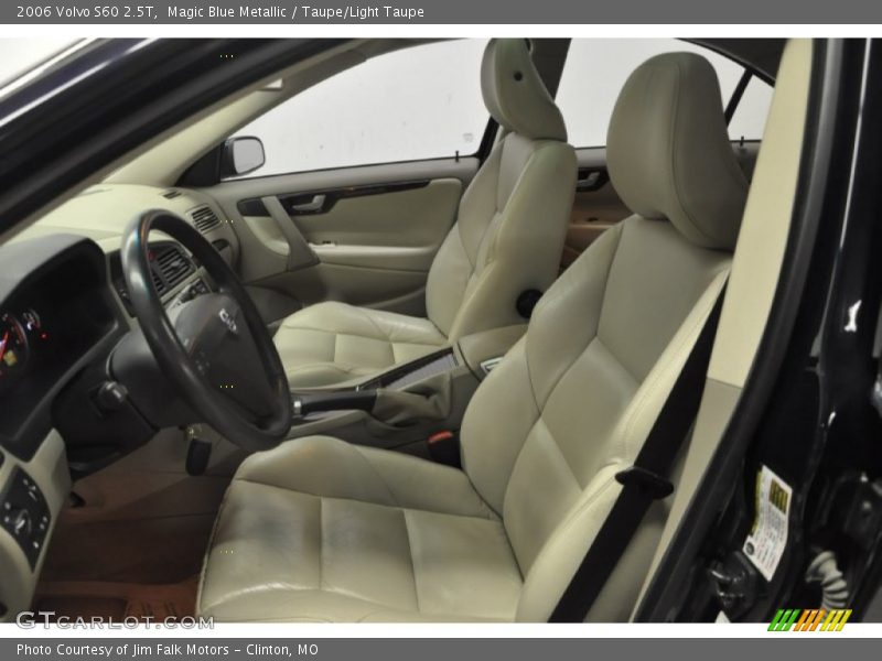 Magic Blue Metallic / Taupe/Light Taupe 2006 Volvo S60 2.5T