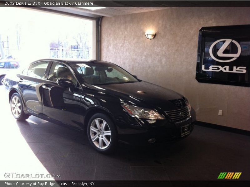 Obsidian Black / Cashmere 2009 Lexus ES 350