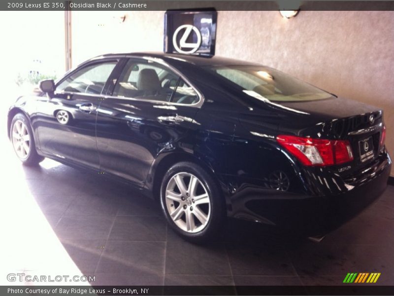 Obsidian Black / Cashmere 2009 Lexus ES 350