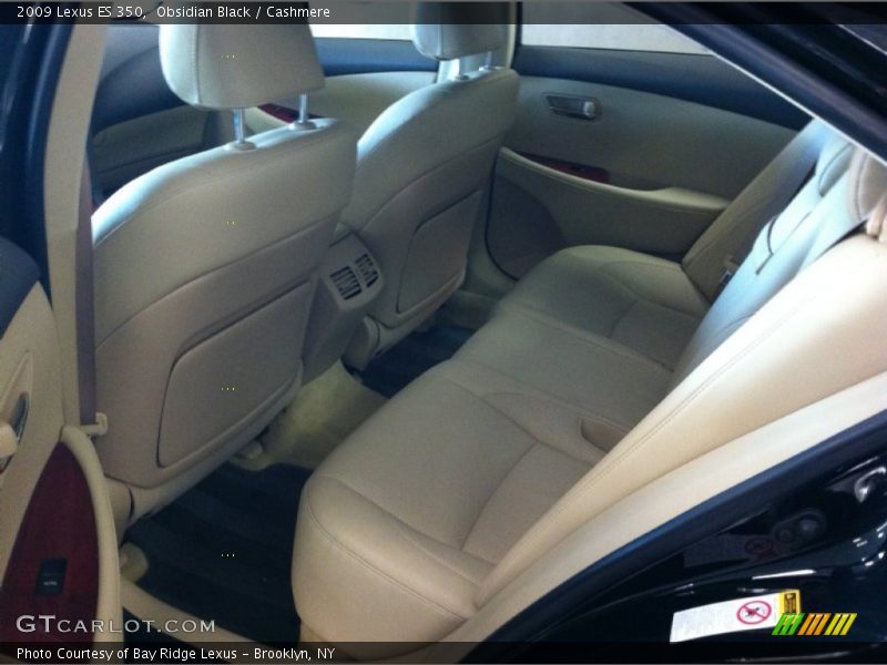 Obsidian Black / Cashmere 2009 Lexus ES 350