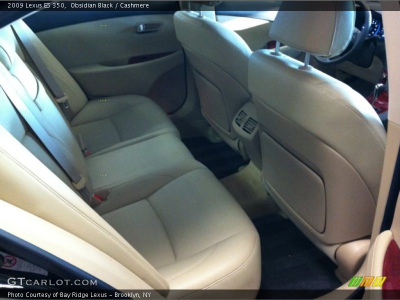 Obsidian Black / Cashmere 2009 Lexus ES 350