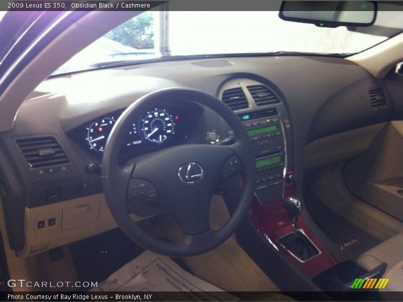 Obsidian Black / Cashmere 2009 Lexus ES 350