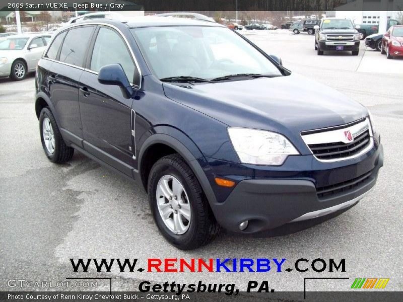 Deep Blue / Gray 2009 Saturn VUE XE