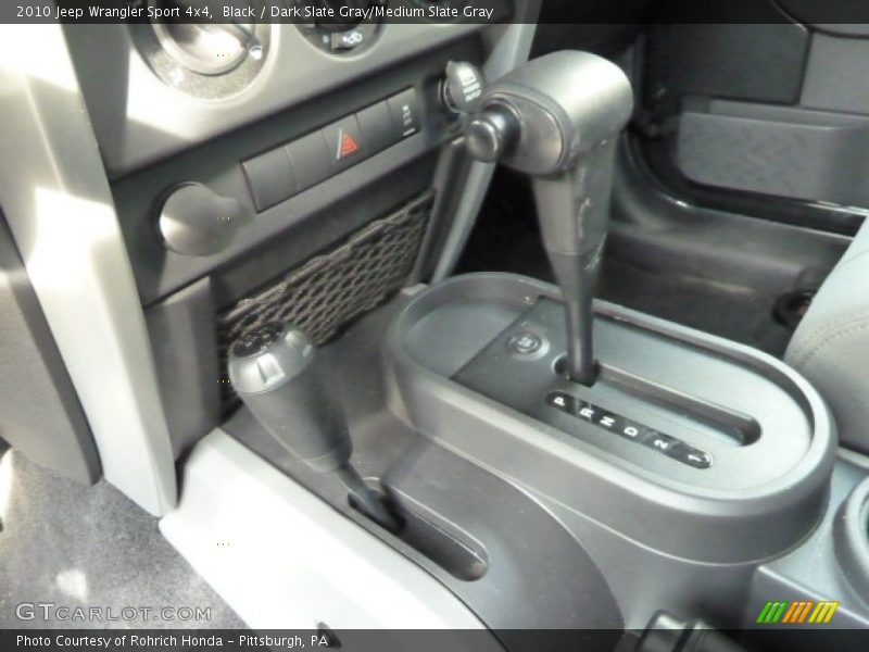 Black / Dark Slate Gray/Medium Slate Gray 2010 Jeep Wrangler Sport 4x4