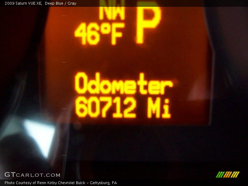 Deep Blue / Gray 2009 Saturn VUE XE