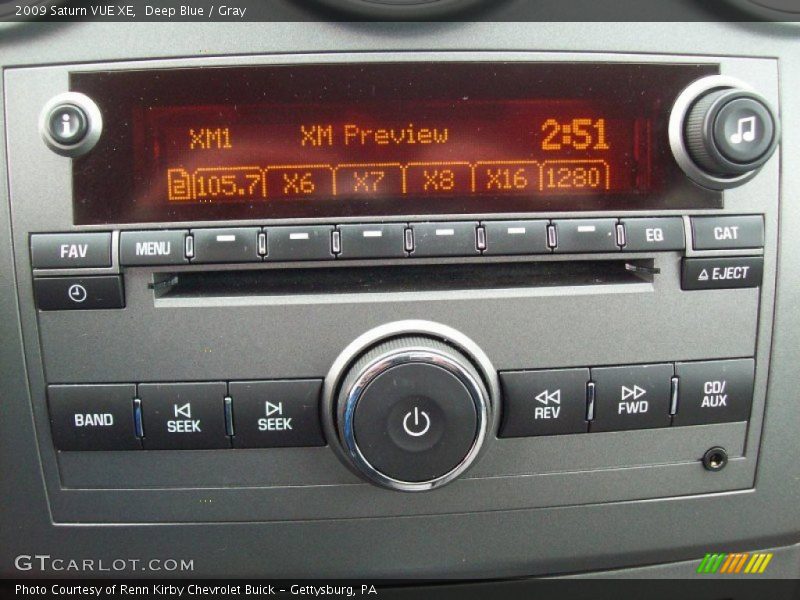 Deep Blue / Gray 2009 Saturn VUE XE