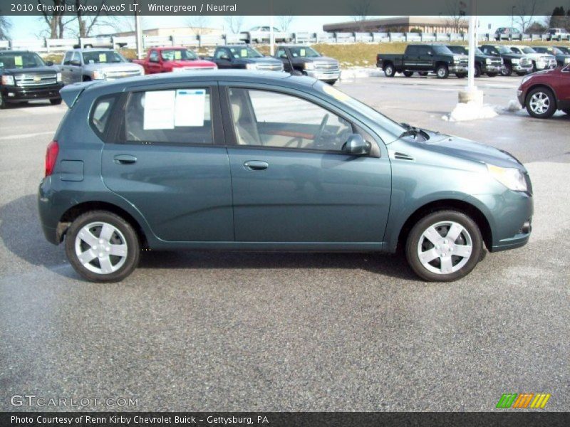 Wintergreen / Neutral 2010 Chevrolet Aveo Aveo5 LT