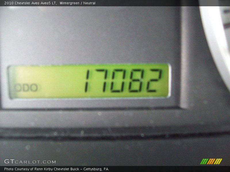 Wintergreen / Neutral 2010 Chevrolet Aveo Aveo5 LT