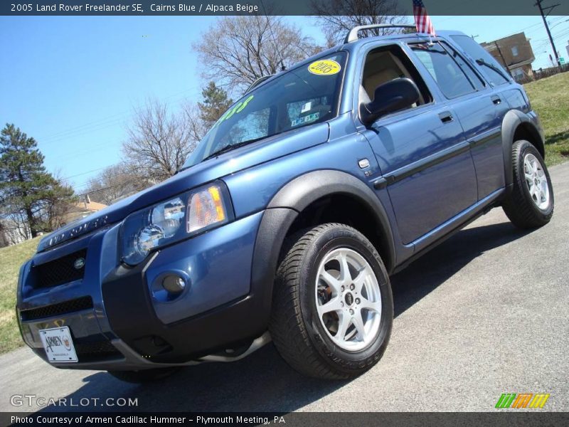 Cairns Blue / Alpaca Beige 2005 Land Rover Freelander SE
