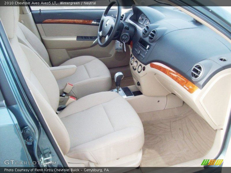 Wintergreen / Neutral 2010 Chevrolet Aveo Aveo5 LT