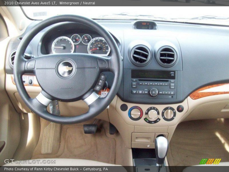 Wintergreen / Neutral 2010 Chevrolet Aveo Aveo5 LT