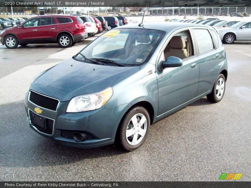 Wintergreen / Neutral 2010 Chevrolet Aveo Aveo5 LT