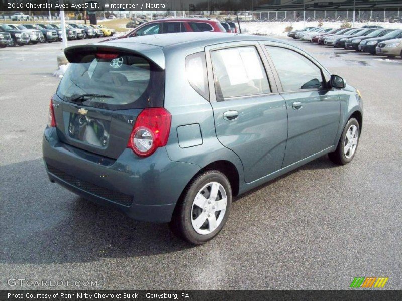 Wintergreen / Neutral 2010 Chevrolet Aveo Aveo5 LT