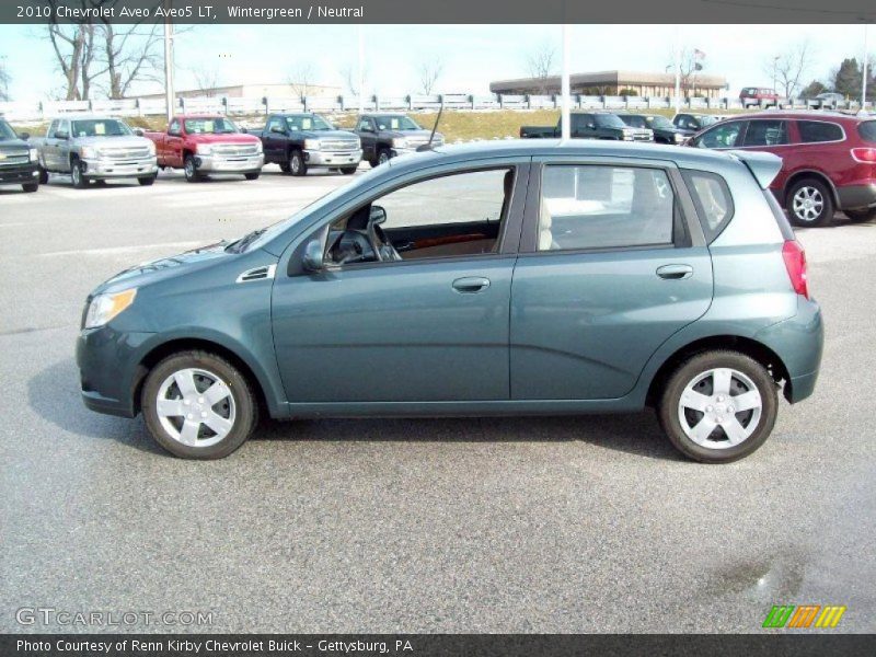 Wintergreen / Neutral 2010 Chevrolet Aveo Aveo5 LT