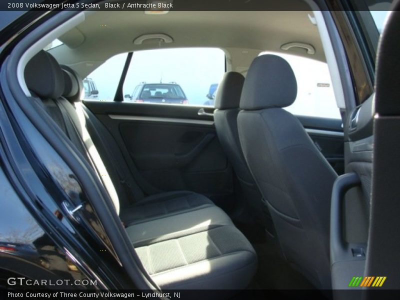 Black / Anthracite Black 2008 Volkswagen Jetta S Sedan