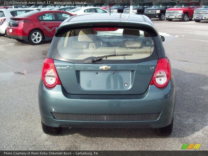 Wintergreen / Neutral 2010 Chevrolet Aveo Aveo5 LT