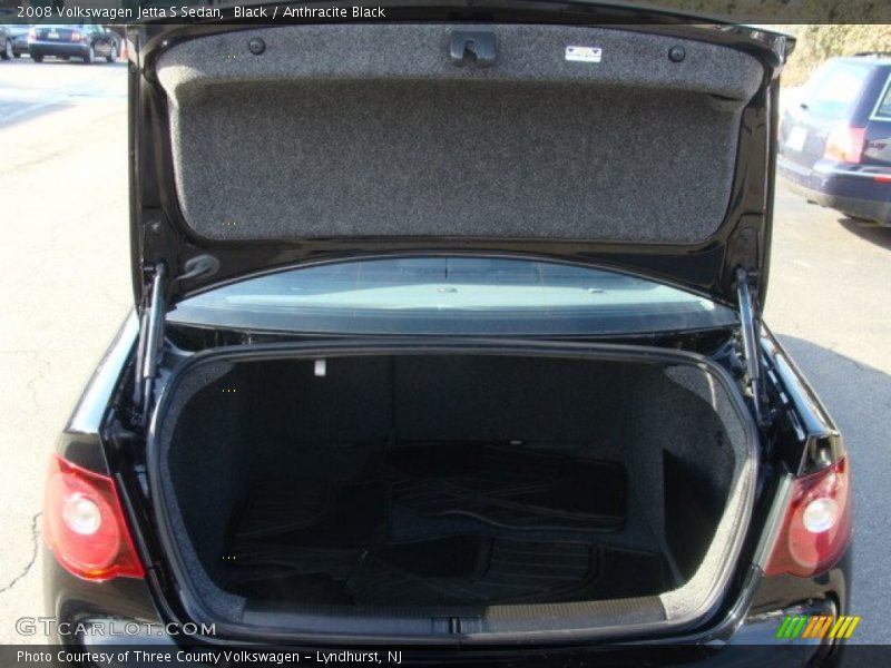 Black / Anthracite Black 2008 Volkswagen Jetta S Sedan