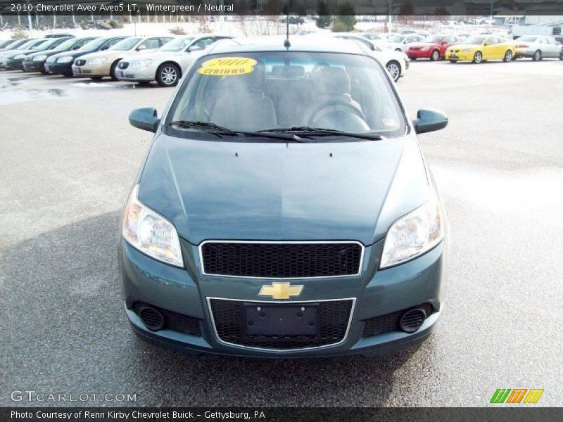 Wintergreen / Neutral 2010 Chevrolet Aveo Aveo5 LT