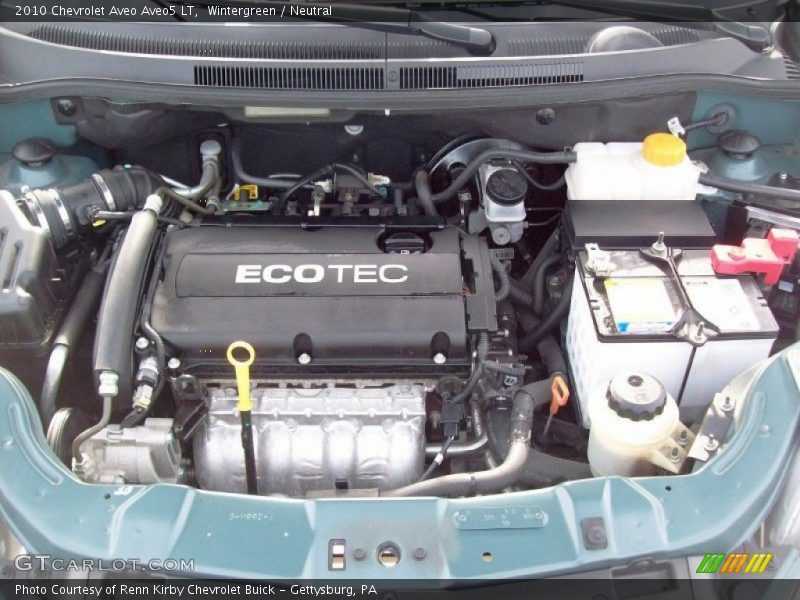 Wintergreen / Neutral 2010 Chevrolet Aveo Aveo5 LT