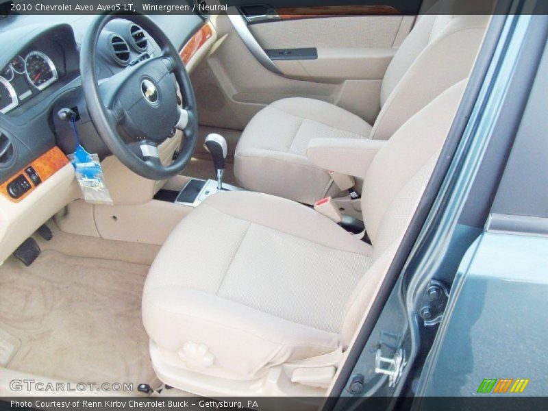 Wintergreen / Neutral 2010 Chevrolet Aveo Aveo5 LT
