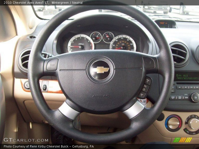 Wintergreen / Neutral 2010 Chevrolet Aveo Aveo5 LT