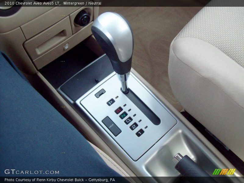 Wintergreen / Neutral 2010 Chevrolet Aveo Aveo5 LT