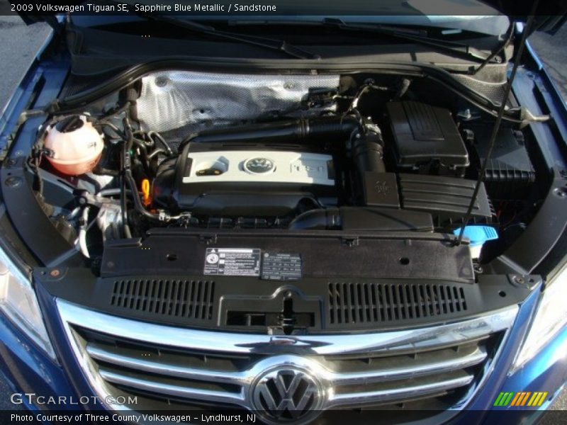 Sapphire Blue Metallic / Sandstone 2009 Volkswagen Tiguan SE