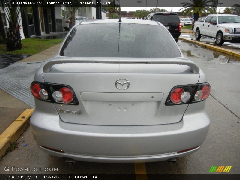 Silver Metallic / Black 2008 Mazda MAZDA6 i Touring Sedan