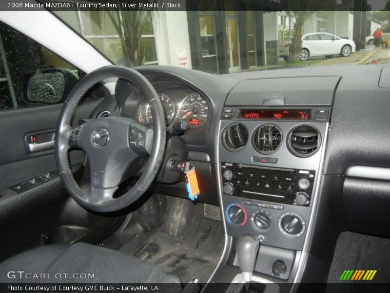 Silver Metallic / Black 2008 Mazda MAZDA6 i Touring Sedan