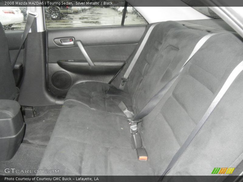 Silver Metallic / Black 2008 Mazda MAZDA6 i Touring Sedan