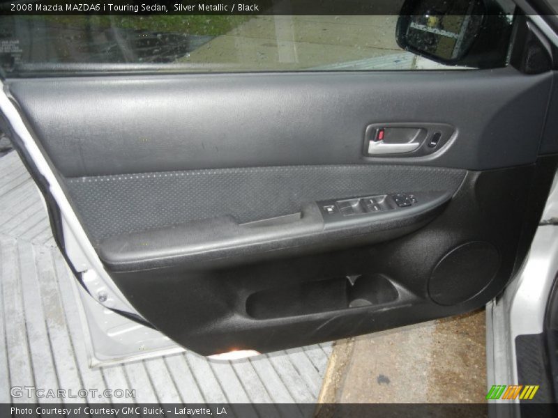 Silver Metallic / Black 2008 Mazda MAZDA6 i Touring Sedan