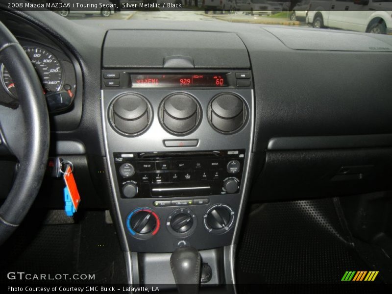 Silver Metallic / Black 2008 Mazda MAZDA6 i Touring Sedan