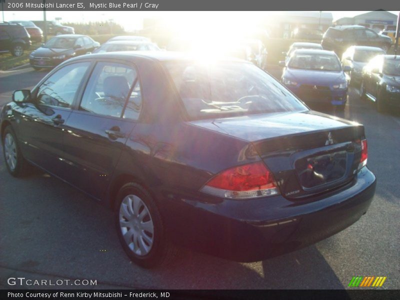 Mystic Blue Pearl / Gray 2006 Mitsubishi Lancer ES